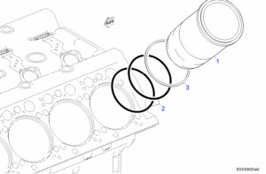 MTU Cylinder Liner 5410110310