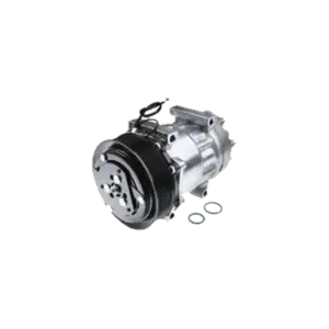 Automotive AC Compressor with Clutch and Pulley